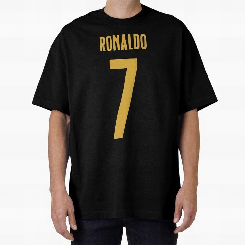 Ronaldo #7 (Portugal) Oversized T-Shirt Bring Stadium Energy to FIFA World Cup 2026 for Fans of CR7 and Argentina and Brazil, Bringing Sports Nostalgia, International Competition, Famous Players and Unforgettable Victories; Created for Match Day
