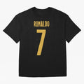 Ronaldo #7 (Portugal) Oversized T-Shirt Bring Stadium Energy to FIFA World Cup 2026 for Fans of CR7 and Argentina and Brazil, Bringing Sports Nostalgia, International Competition, Famous Players and Unforgettable Victories; Created for Match Day