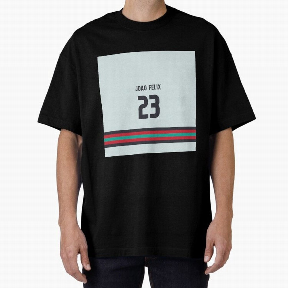 Joao Felix Portugal Away Oversized T-Shirt Relive the Noise and Pride of Global Football Passion for FIFA World Cup 2026 USA Canada Mexico, Inspired by Haaland and Mbappe, Spain, Stadium Chants, National Pride, Trophy Dreams and Unforgettable