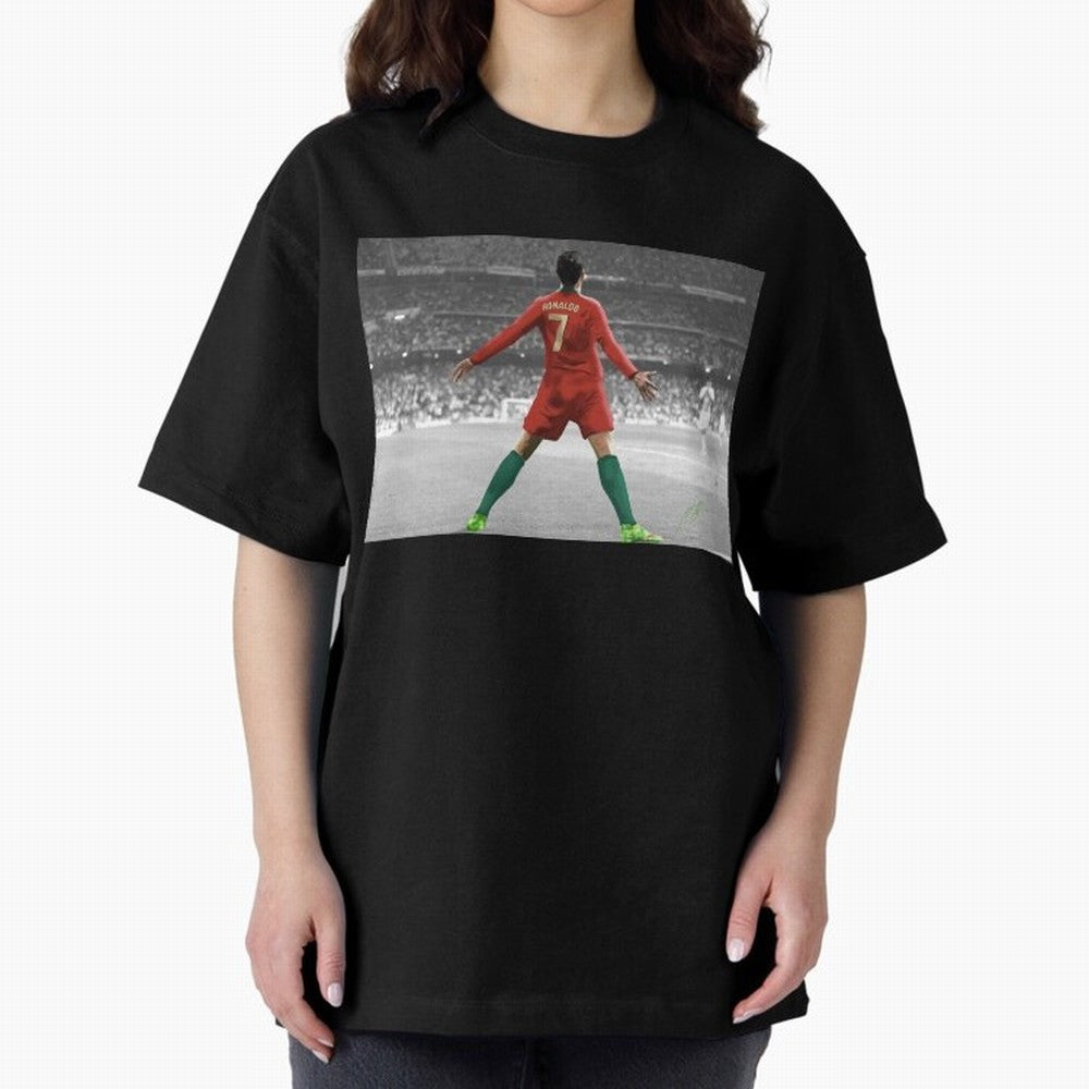 Portugal's Cristiano Ronaldo Oversized T-Shirt Celebrate Supporters United by the FIFA World Cup 2026 USA Canada Mexico Journey through CR7 and Messi Highlights, Brazil Pride, Tournament Hype, Historic Matchups, Family Viewing Parties and Global