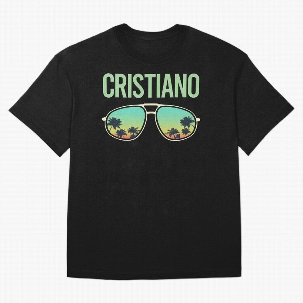 Cool Glasses Cristiano Oversized T-Shirt Honor the Beautiful Game during FIFA World Cup 2026 Group Stage for Fans of CR7 and Messi and France and Portugal, Bringing Champion Mindset, Group Stage Buzz, Knockout Tension and Passionate Fan Culture;