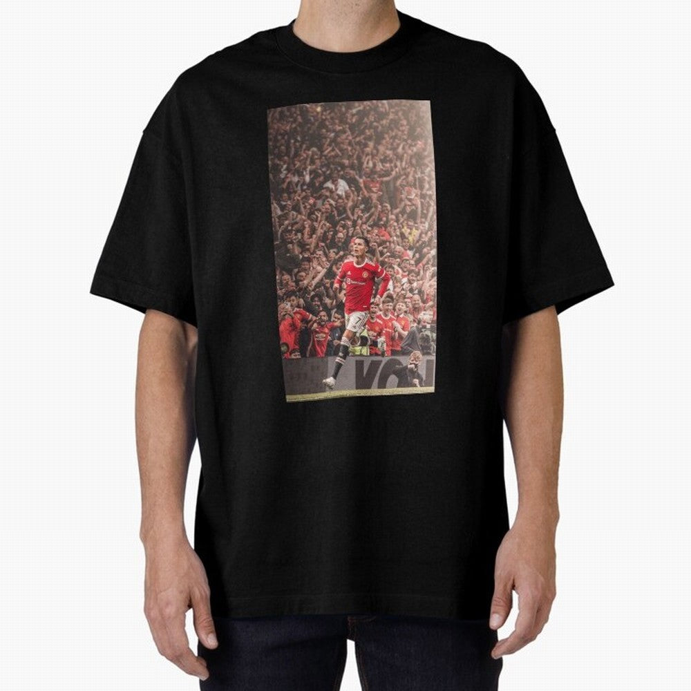 cristiano Oversized T-Shirt Share FIFA World Cup 2026 with Messi, Neymar and Mbappe, Spain and Netherlands Energy, Football Festival Excitement, Trophy Ambitions, Country Rivalries and Star Player Buzz; Created for Match Day Parties, Soccer Gifts,
