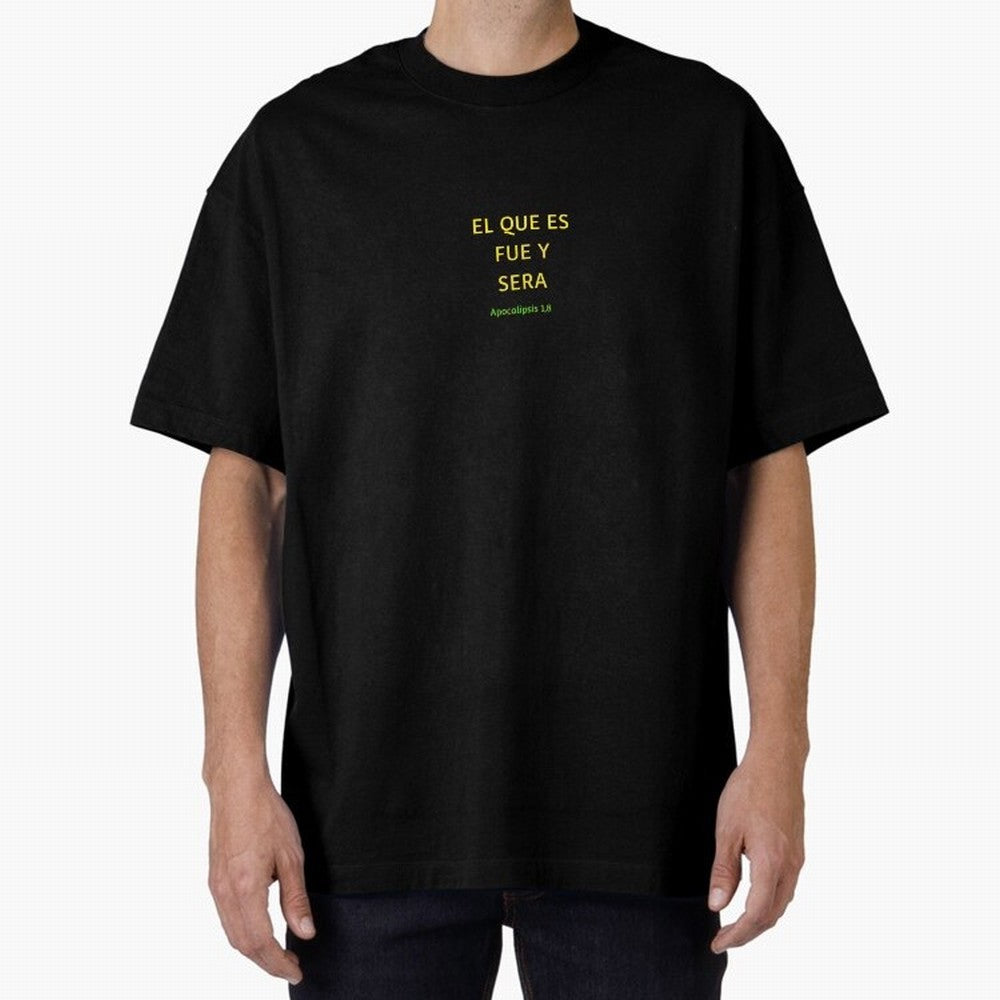 El que es, fue y ser¨¢ ¨C Apocalipsis 1,8 Oversized T-Shirt Follow the FIFA World Cup 2026 USA Canada Mexico Journey through CR7 Highlights, Spain and Netherlands Pride, Vintage Soccer Flavor, Modern Football Stars, National Flags and Final Night