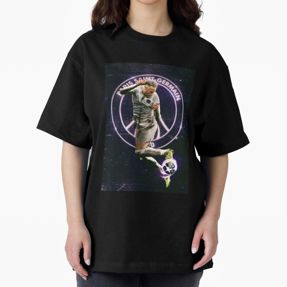 Skill Neymar Oversized T-Shirt Fuel Match Day Hype around FIFA World Cup 2026 USA Canada Mexico, Neymar, Spain and Netherlands, Sports Nostalgia, International Competition, Famous Players and Unforgettable Victories; Created for Match Day Parties,