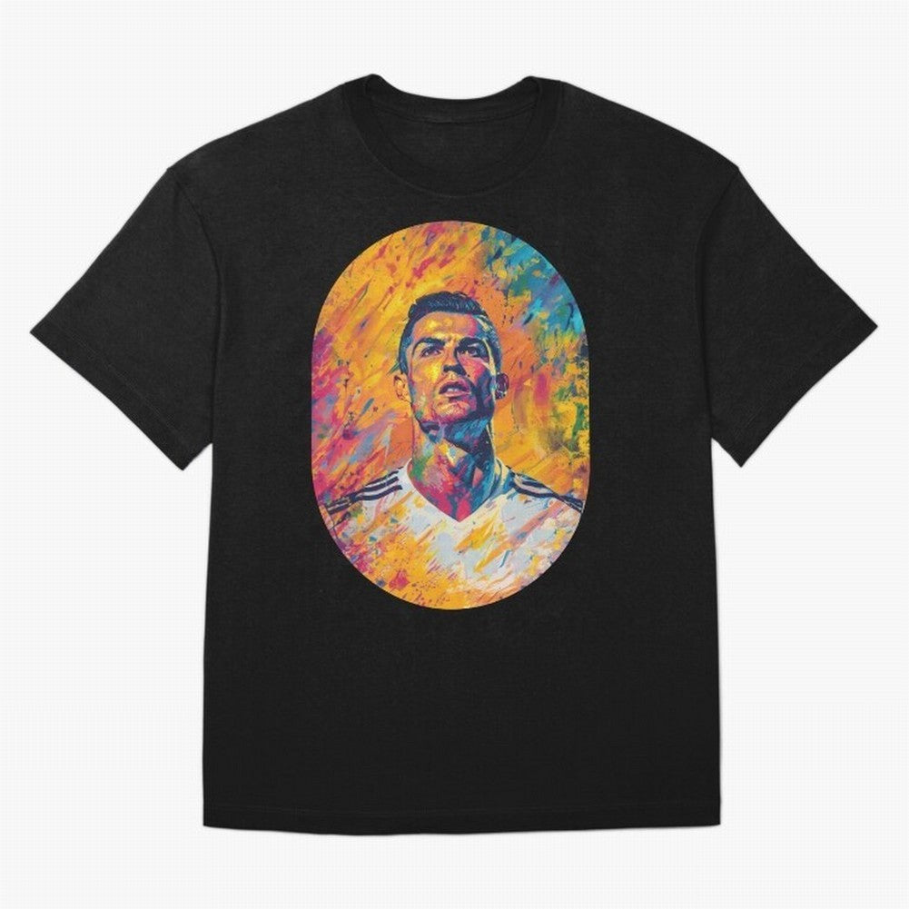 Cristiano Oversized T-Shirt Show Your Stadium Side during Match Day Hype around FIFA World Cup 2026, Messi, CR7 and Mbappe, England, France and Netherlands, Goal Celebration Energy, Supporter Heritage, Football Icons and Worldwide Tournament Joy;