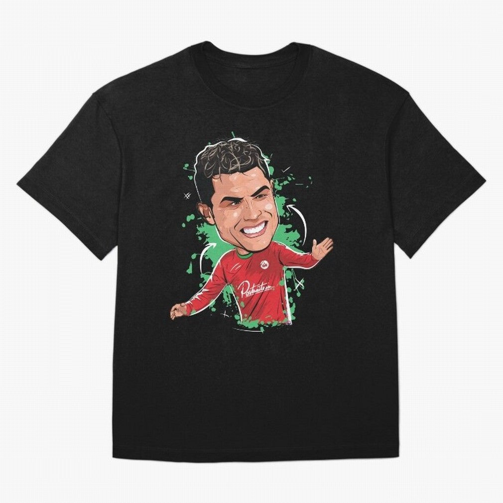 Cristiano Oversized T-Shirt Feel the Trophy Chase of Match Day Hype around FIFA World Cup 2026, Neymar, Haaland and Cristiano Ronaldo, Brazil, Goal Celebration Energy, Supporter Heritage, Football Icons and Worldwide Tournament Joy; Made for Die