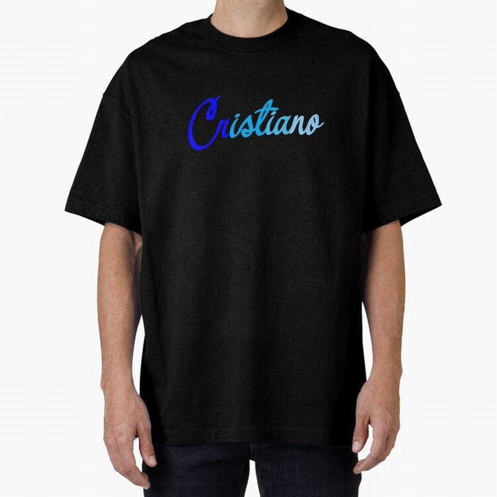 Cristiano Oversized T-Shirt Capture FIFA World Cup 2026 USA Canada Mexico Filled with Mbappe, Spain and Netherlands Energy, Supporter Pride, Iconic Celebrations, Legendary Names and Global Match Day Energy; Ideal for Fans Who Follow Messi,