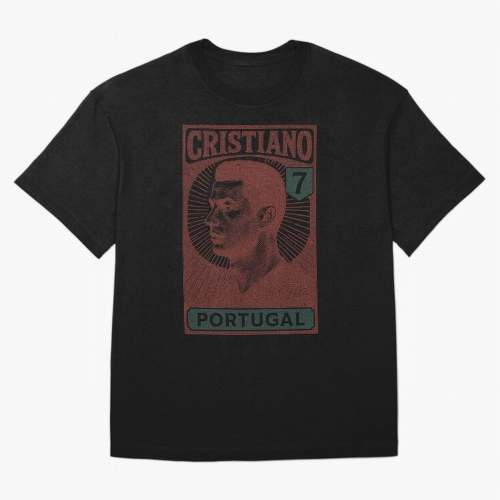 CRISTIANO Oversized T-Shirt Follow Every Goal of FIFA World Cup 2026 USA Canada Mexico for Fans of Mbappe and Neymar and France and Portugal, Bringing Football Passion, Legendary Performances, Festival Vibes and Supporter Community; Made for Die