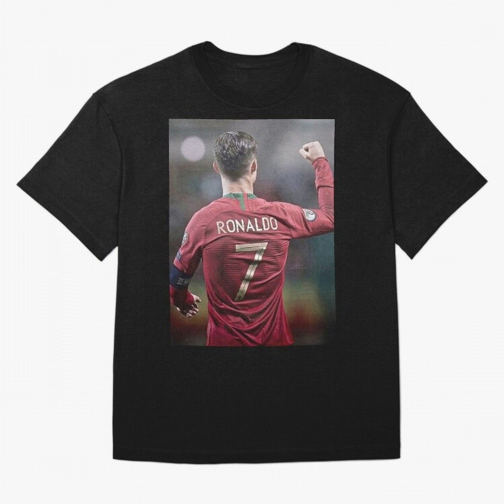 Cristiano Ronaldo CR7 Oversized T-Shirt Celebrate the Biggest Stage of FIFA World Cup 2026 USA Canada Mexico for Fans of Neymar and Netherlands, Bringing Championship Spirit, Famous Goals, Roaring Crowds and International Football Unity; Made for