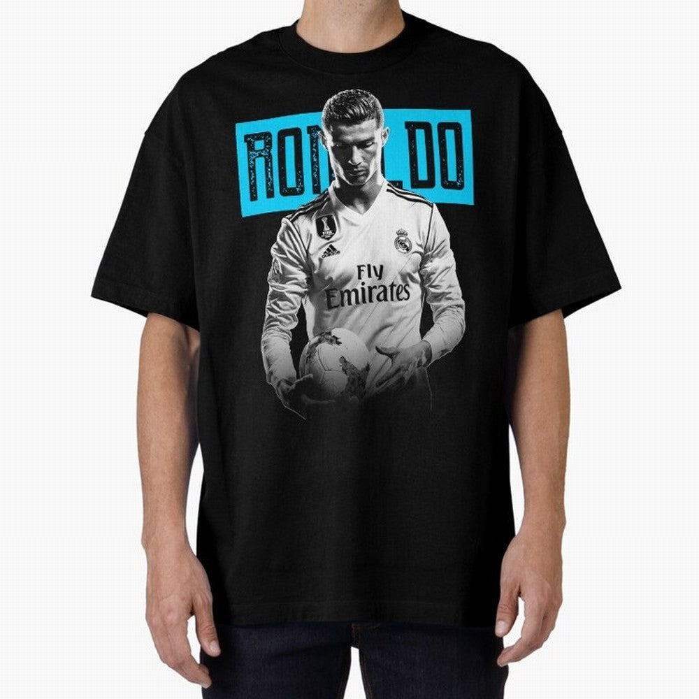 Cristiano Ronaldo The Best Oversized T-Shirt Bring Global Tournament Vibes to FIFA World Cup 2026 Group Stage for Fans of Messi, CR7 and Mbappe and Brazil, Portugal and Argentina, Bringing Football History, Final Match Energy, Crowd Noise and Once