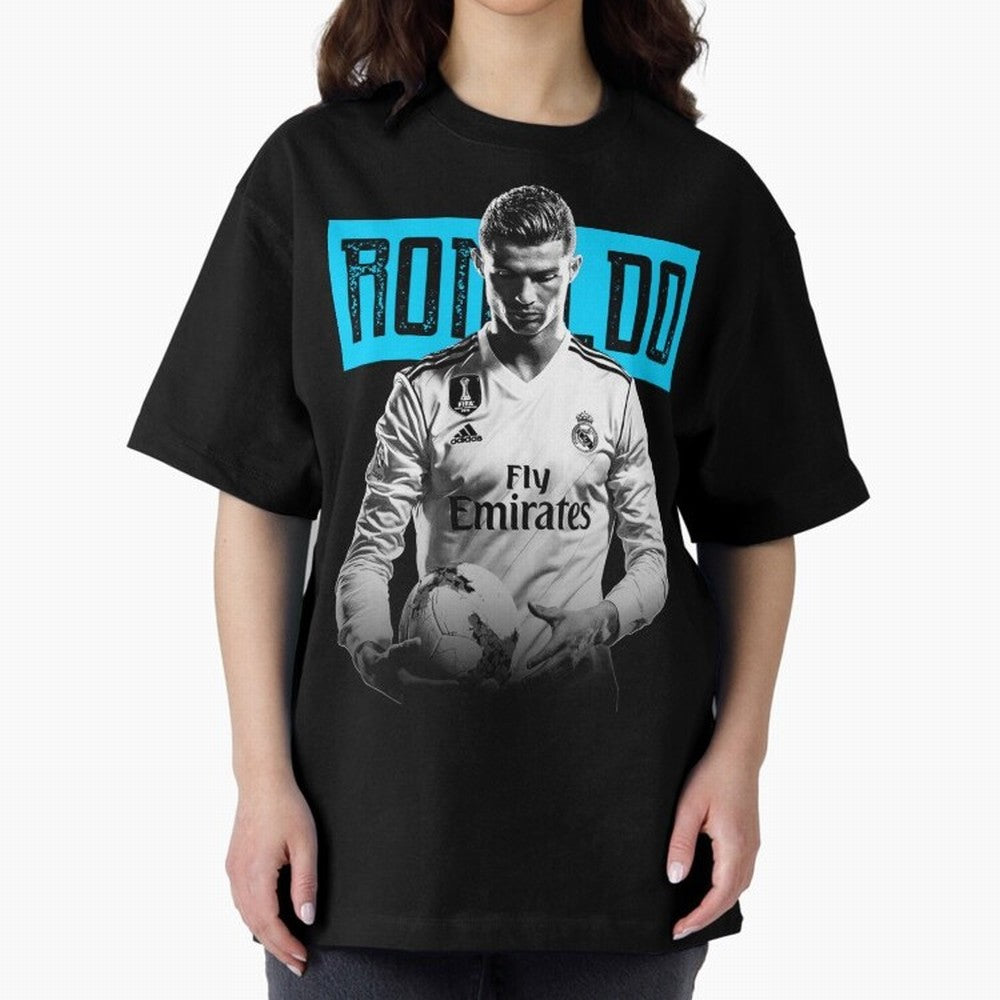 Cristiano Ronaldo The Best Oversized T-Shirt Bring Global Tournament Vibes to FIFA World Cup 2026 Group Stage for Fans of Messi, CR7 and Mbappe and Brazil, Portugal and Argentina, Bringing Football History, Final Match Energy, Crowd Noise and Once