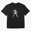 Ronaldo Real Madrid SUI Celebration Oversized T-Shirt Represent FIFA World Cup 2026 Group Stage Featuring Cristiano Ronaldo, Argentina and Brazil Energy, Champion Mindset, Group Stage Buzz, Knockout Tension and Passionate Fan Culture; Ideal for