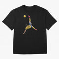 overheadkick bycyle shoot Oversized T-Shirt Stand with Match Day Hype around FIFA World Cup 2026 Group Stage, Neymar, Haaland and Cristiano Ronaldo, France and Portugal, Match Day Excitement, Supporter Culture, Golden Goals and Global Football