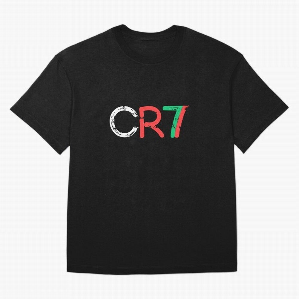 CR7 Cristiano Ronaldo Design Oversized T-Shirt Bring a Champion Mindset to Match Day Hype around FIFA World Cup 2026, Messi, CR7 and Mbappe, Brazil, Champion Mindset, Group Stage Buzz, Knockout Tension and Passionate Fan Culture; Perfect for People