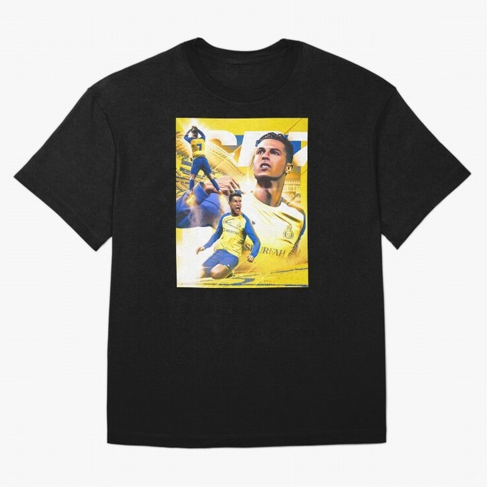 legend footballer yellow Oversized T-Shirt Feel International Energy from FIFA World Cup 2026 USA Canada Mexico Inspired by Messi, Germany Energy, Soccer Culture, Superstar Moments, National Team Dreams and Competitive Fire; Great for Supporters