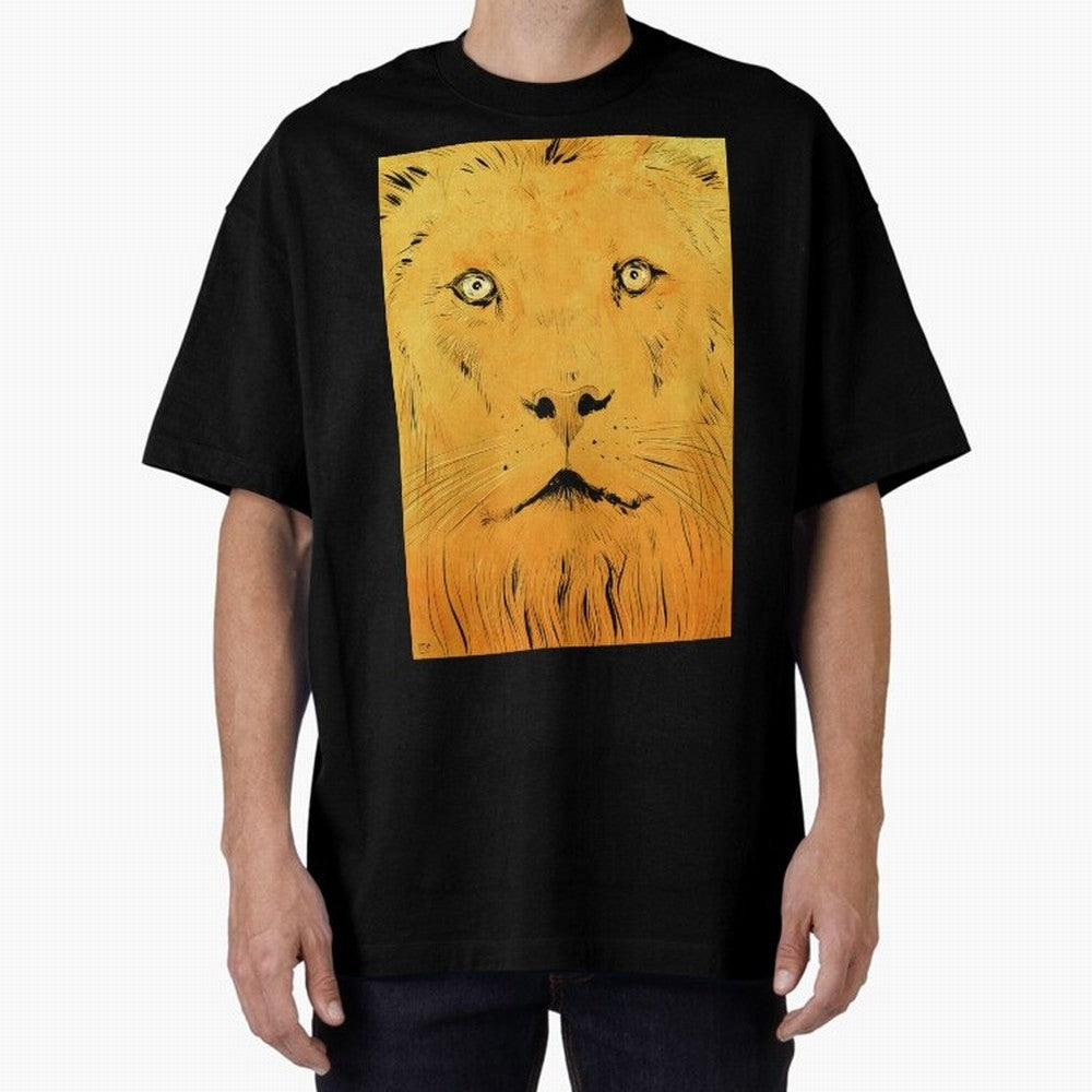 Lion Oversized T-Shirt Back Your Heroes with FIFA World Cup 2026 for Fans of Mbappe and Neymar and France, Bringing Global Supporter Spirit, Legendary Goals, National Colors and Tournament Celebration; Perfect for Supporters Who Want Bold Football