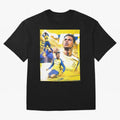 Cr7 Al Nassr Oversized T-Shirt Join the Global Buzz around Match Day Hype around FIFA World Cup 2026, Messi and Cristiano Ronaldo, England, France and Netherlands, Retro Football Energy, Iconic Rivalries, Trophy Chase Drama and Stadium Atmosphere;