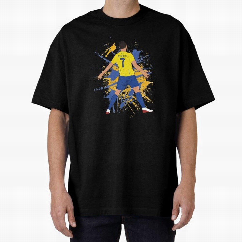 siuu cristiano alnasr football Oversized T-Shirt Make the Season About the FIFA World Cup 2026 Group Stage Journey through Messi, CR7 and Mbappe Highlights, France Pride, Worldwide Fan Energy, Dramatic Goals, Stadium Lights and Championship