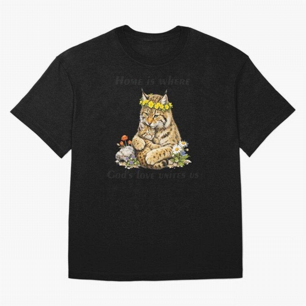Home Is Where God's Love Unites Us Oversized T-Shirt Show Passion for the Stars of FIFA World Cup 2026 Highlighting Messi, Germany Energy, Game Day Rituals, Football Legends, Country Pride and the Road to the Final; Perfect for Fans, Collectors,