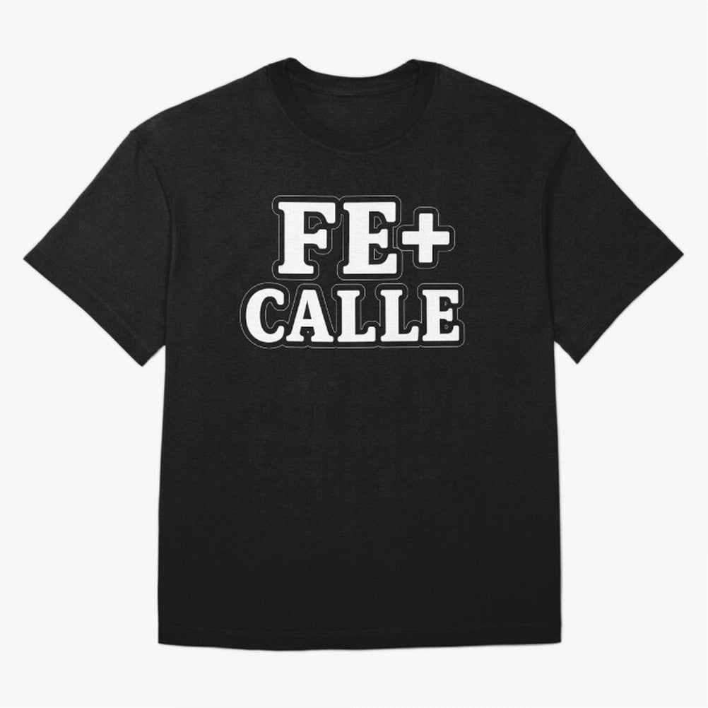 FE + CALLE Urban Christian Faith Streetwear Typography Oversized T-Shirt Capture Stadium Memories from Match Day Hype around FIFA World Cup 2026, Neymar, Haaland and Cristiano Ronaldo, Netherlands, Global Supporter Spirit, Legendary Goals, National