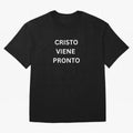 Cristo Viene Pronto T Shirt Oversized T-Shirt Show Love for Legendary Goals in FIFA World Cup 2026 Inspired by CR7, Brazil, Portugal and Argentina Energy, Match Day Excitement, Supporter Culture, Golden Goals and Global Football Passion; Ideal for