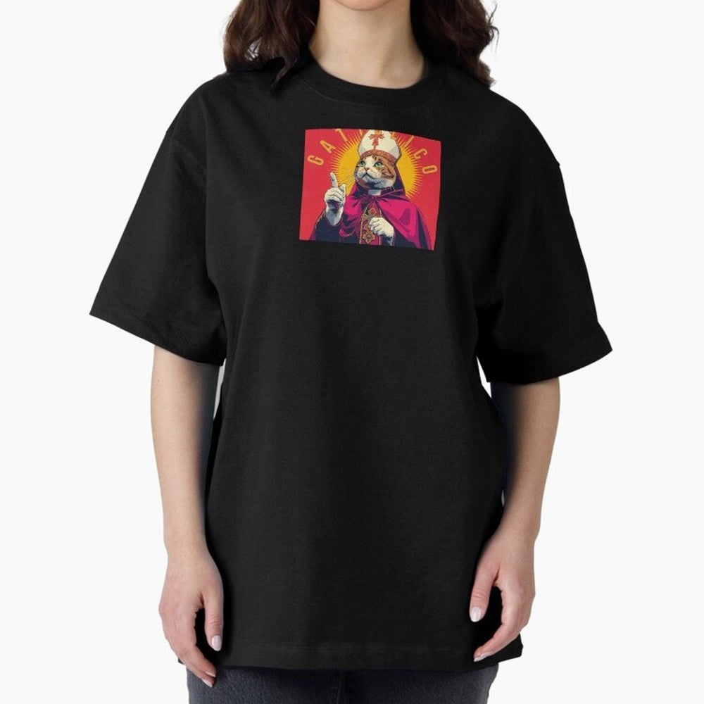 Gattolico Oversized T-Shirt Join Supporters Worldwide for the FIFA World Cup 2026 Group Stage Journey through Messi and Cristiano Ronaldo Highlights, Argentina and Brazil Pride, Supporter Pride, Iconic Celebrations, Legendary Names and Global Match