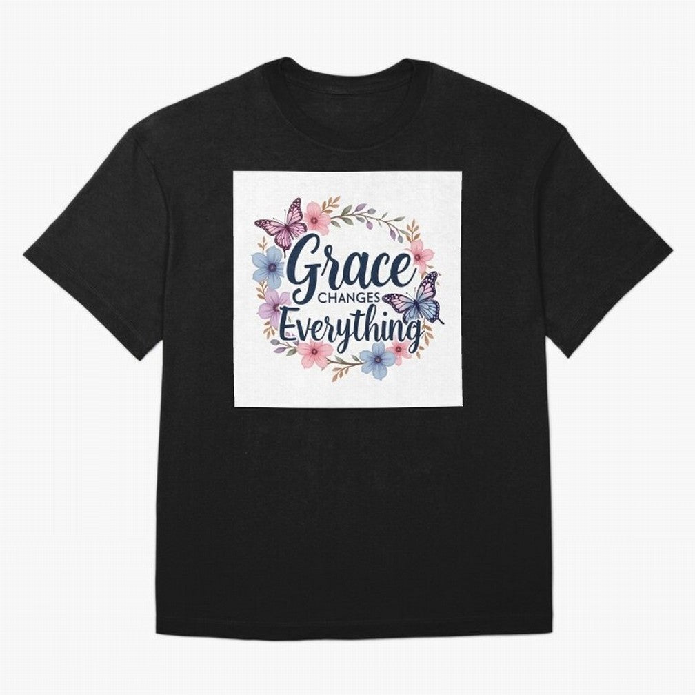 Grace Changes Everything T Shirt Oversized T-Shirt Join the FIFA World Cup 2026 Group Stage Journey through Haaland and Mbappe Highlights, Brazil Pride, Retro Football Energy, Iconic Rivalries, Trophy Chase Drama and Stadium Atmosphere; Made for