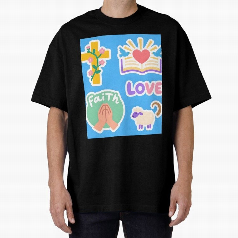 Love Faith T shirt Oversized T-Shirt Capture FIFA World Cup 2026 Group Stage for Fans of CR7 and Messi and Portugal, Bringing Game Day Rituals, Football Legends, Country Pride and the Road to the Final; Made for Collectors Who Enjoy Iconic Players,