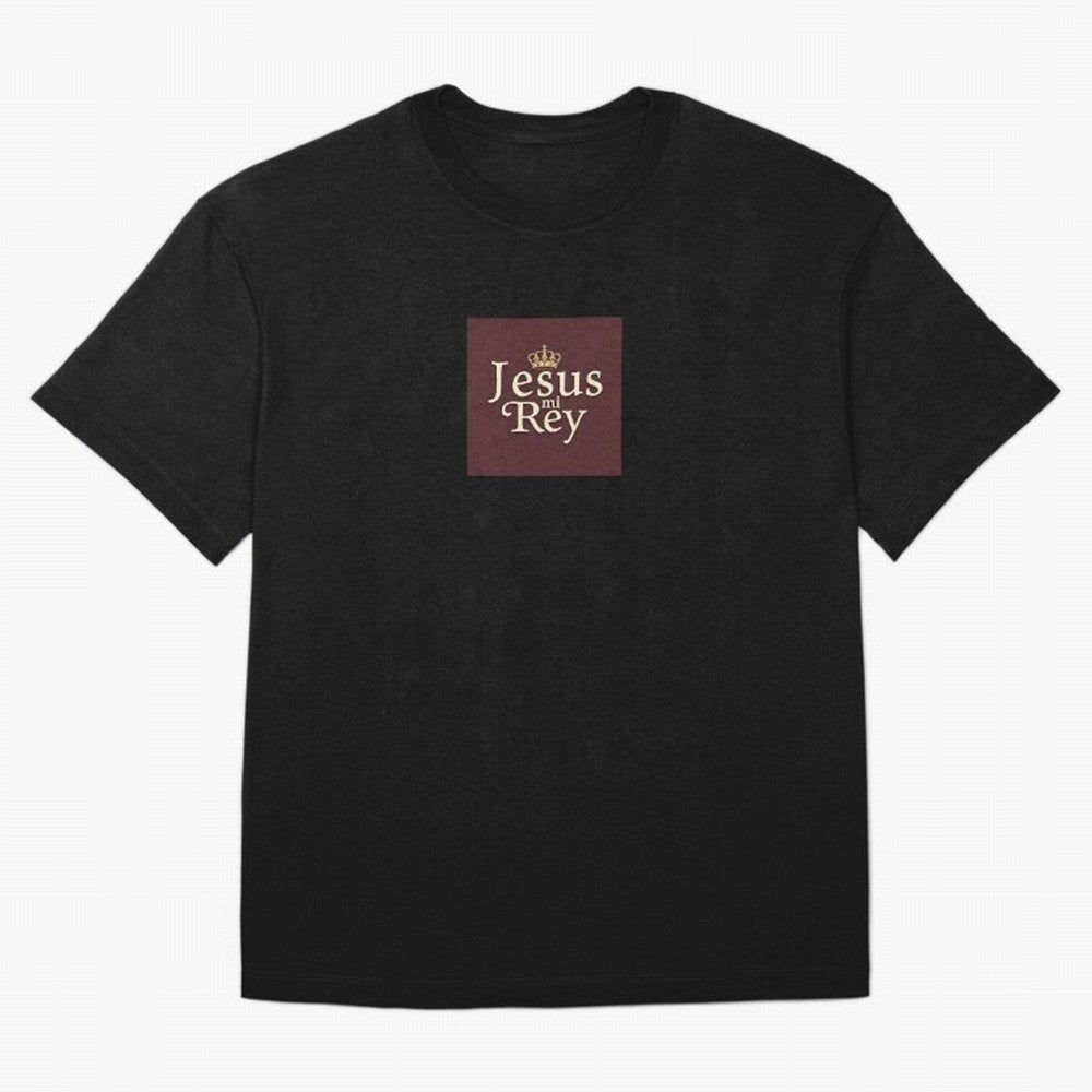 Jesus Mi Rey T shirt Oversized T-Shirt Show Passion for the Stars of FIFA World Cup 2026 Group Stage Spirit, Capturing France and Portugal, Messi and Cristiano Ronaldo, Soccer Culture, Superstar Moments, National Team Dreams and Competitive Fire;