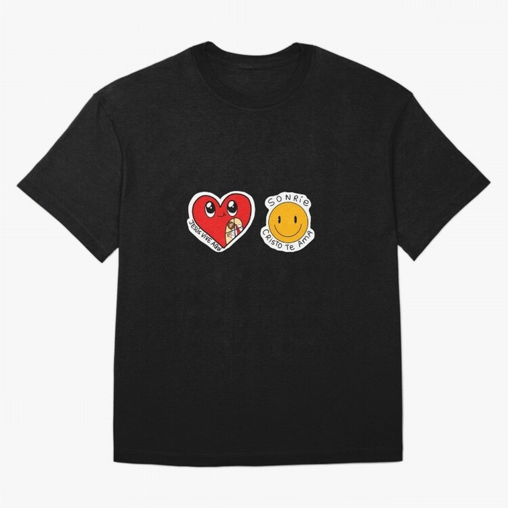 Jesus Vive Aqu Oversized T-Shirt Bring Home Match Day Hype around FIFA World Cup 2026, Mbappe, Portugal, Goal Celebration Energy, Supporter Heritage, Football Icons and Worldwide Tournament Joy; Ideal for Fans Who Follow Messi, Cristiano Ronaldo,