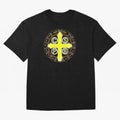 Medalla de San Benito Color Back Oversized T-Shirt Show Love for Legendary Goals in Global Football Passion for FIFA World Cup 2026, Built around CR7, Argentina, Global Supporter Spirit, Legendary Goals, National Colors and Tournament Celebration;