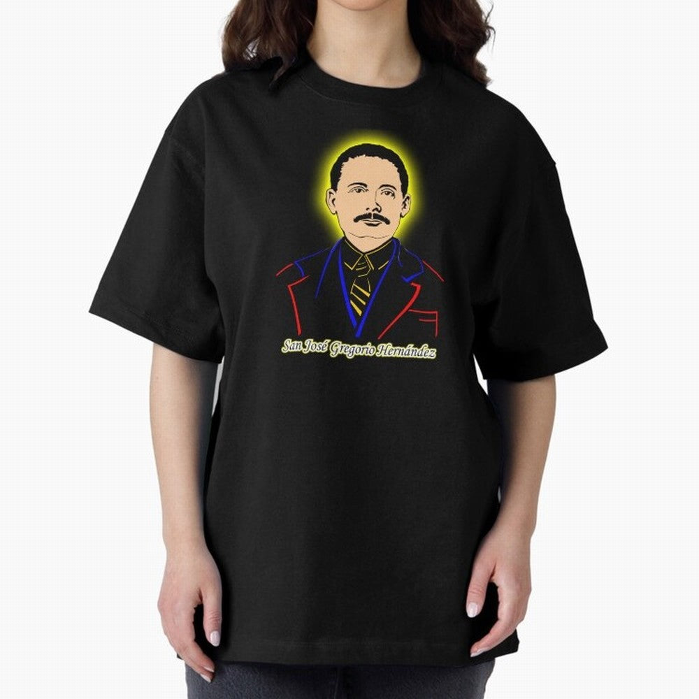 San Jos¨¦ Gregorio Hern¨¢ndez Oversized T-Shirt Bring Retro Soccer Energy to FIFA World Cup 2026 USA Canada Mexico Inspired by Messi and Cristiano Ronaldo, Brazil Energy, Football Passion, Legendary Performances, Festival Vibes and Supporter