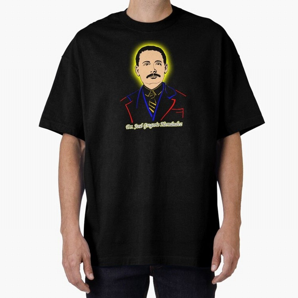 Dr. jose gregorio hernandez colores Oversized T-Shirt Support Iconic Players in FIFA World Cup 2026 Group Stage Driven by Cristiano Ronaldo, Portugal Energy, Sports Nostalgia, International Competition, Famous Players and Unforgettable Victories;