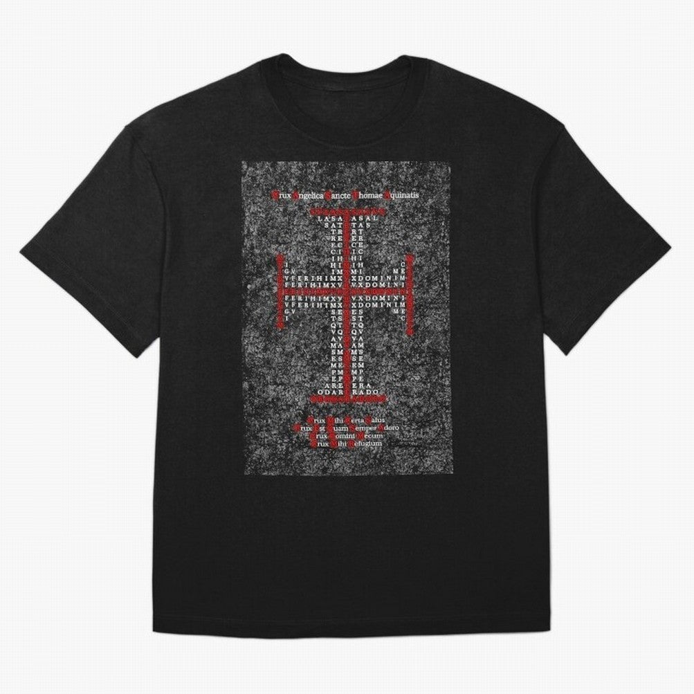 Cruz Ang¨¦lica de Santo Tom¨¢s de Aquino Relieve Oversized T-Shirt Experience the Global Stage of FIFA World Cup 2026 Group Stage Spirit, Capturing Germany, Cristiano Ronaldo, Worldwide Fan Energy, Dramatic Goals, Stadium Lights and Championship