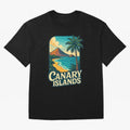 Tropical Shoreline of the Canary Islands Spain Oversized T-Shirt Treasure the FIFA World Cup 2026 Group Stage Journey through Neymar Highlights, Brazil Pride, Sports Nostalgia, International Competition, Famous Players and Unforgettable Victories;