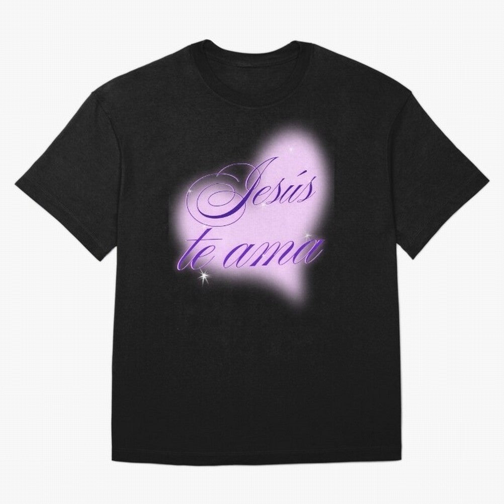 Spanish, Jesus Loves You, Jes¨²s te ama, John 3:16 Oversized T-Shirt Turn Every Weekend Toward Global Football Passion for FIFA World Cup 2026 Group Stage, Centered on Haaland and Mbappe, France, Stadium Chants, National Pride, Trophy Dreams and