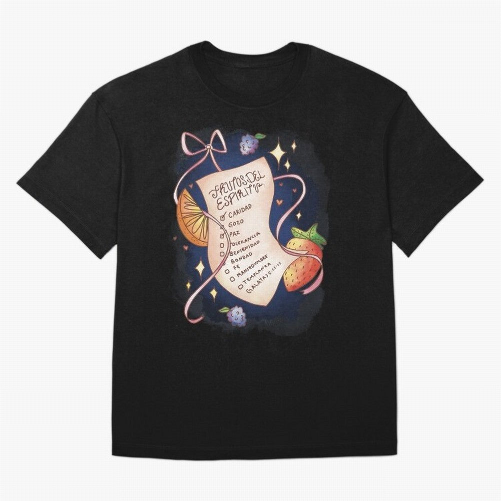 Chrisitian Frutos del Espiritu, Cristiano, Iglesia, Religioso Oversized T-Shirt Relive Legendary Nights from the FIFA World Cup 2026 USA Canada Mexico Journey through Haaland and Mbappe Highlights, Portugal, Spain and Germany Pride, Global