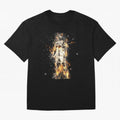 Ronaldo On Fire T Shirt Cristiano Cr7 Soccer S Jersey Men Madrid 7 Portugal Football Real White Kids Tee Mens Black Oversized T-Shirt Keep the Match Day Mood of Match Day Hype around FIFA World Cup 2026, Neymar, Haaland and Cristiano Ronaldo,