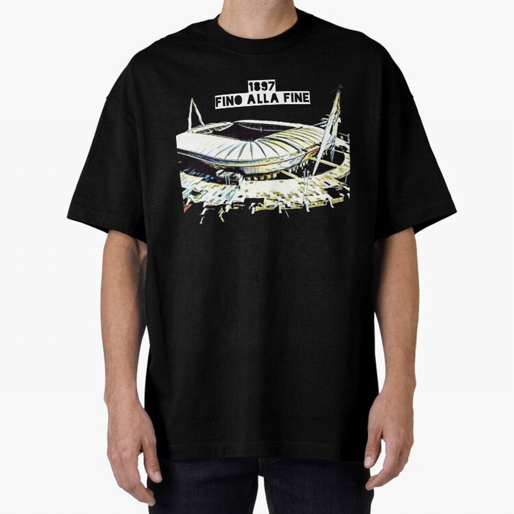 Turin is ready Oversized T-Shirt Cheer through Every Moment of Global Football Passion for FIFA World Cup 2026 USA Canada Mexico, Connected to Cristiano Ronaldo, England, France and Netherlands, Vintage Soccer Flavor, Modern Football Stars,