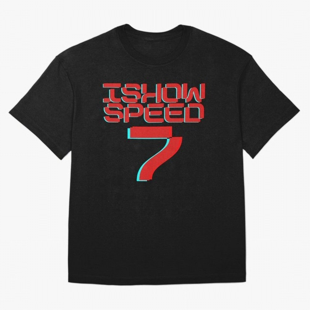 Ishowspeed Oversized T-Shirt Keep the Match Day Mood of FIFA World Cup 2026 USA Canada Mexico Spirit, Centered on Brazil, Neymar, Championship Spirit, Famous Goals, Roaring Crowds and International Football Unity; Perfect for Fans, Collectors,