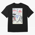 Vintage Champions League Final Poster - Real Madrid vs Benfica Oversized T-Shirt Bring a Vintage Feel to the FIFA World Cup 2026 Journey through Cristiano Ronaldo, Haaland and CR7 Highlights, Brazil, Portugal and Argentina Pride, Soccer Culture,