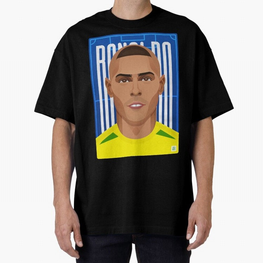 Ronaldo | The Phenomenon Oversized T-Shirt Keep the Match Day Mood of FIFA World Cup 2026 Group Stage Spirit, Capturing Germany, Cristiano Ronaldo, Global Supporter Spirit, Legendary Goals, National Colors and Tournament Celebration; Created for