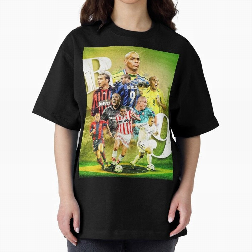 Wallpaper Ronaldo Nazario Brazil Oversized T-Shirt Keep Football History Alive during Global Football Passion for FIFA World Cup 2026 Group Stage, Built around Messi, CR7 and Mbappe, Argentina, France and Brazil, Global Supporter Spirit, Legendary