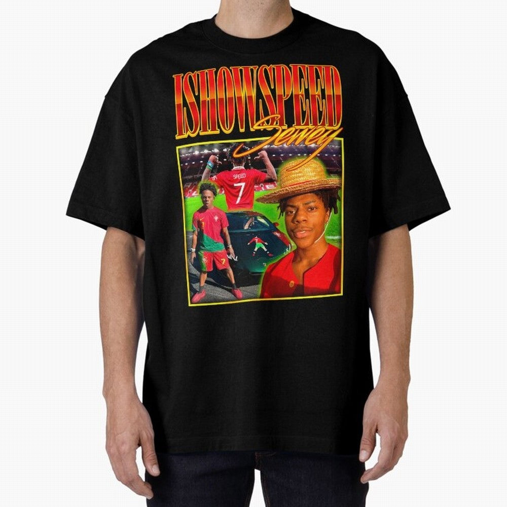 IShowSpeed Vintage Retro Y2K Design Oversized T-Shirt Turn Every Weekend Toward FIFA World Cup 2026 Group Stage Featuring CR7, Argentina and Brazil Energy, Football History, Final Match Energy, Crowd Noise and Once in a Lifetime Moments; Perfect