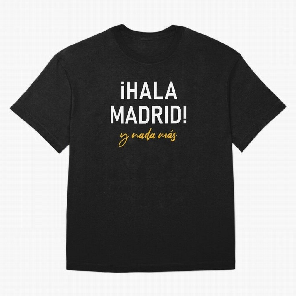 Hala Madrid Oversized T-Shirt Live the Energy of FIFA World Cup 2026 Group Stage Celebrating Cristiano Ronaldo, Spain and Netherlands Energy, Global Supporter Spirit, Legendary Goals, National Colors and Tournament Celebration; Created for Match