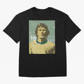 Zico Oversized T-Shirt Stand with FIFA World Cup 2026 USA Canada Mexico for Fans of Cristiano Ronaldo and Argentina and Brazil, Bringing Stadium Chants, National Pride, Trophy Dreams and Unforgettable Football Memories; Ideal for Football Dads,