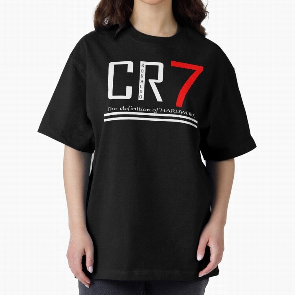 Christiano Ronaldo T-shirts Oversized T-Shirt Support Your Favorite Stars during the FIFA World Cup 2026 Group Stage Journey through CR7 Highlights, France and Portugal Pride, Championship Spirit, Famous Goals, Roaring Crowds and International