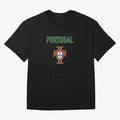 Portugal Oversized T-Shirt Bring World Football Passion into FIFA World Cup 2026 Group Stage Connected to Messi, CR7 and Mbappe, England Energy, Football Festival Excitement, Trophy Ambitions, Country Rivalries and Star Player Buzz; Great for