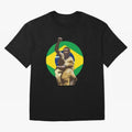 Pele Greates Footbal Player in History - Joga Bonito Oversized T-Shirt Keep the Match Day Mood of FIFA World Cup 2026 USA Canada Mexico Spirit, Celebrating Portugal, Spain and Germany, Haaland and Mbappe, Football Festival Excitement, Trophy