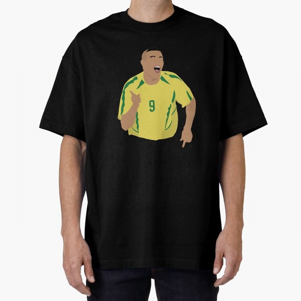 Ronaldo Oversized T-Shirt Celebrate the Stars of Global Football Passion for FIFA World Cup 2026 Group Stage, Driven by CR7 and Messi, Germany, Soccer Culture, Superstar Moments, National Team Dreams and Competitive Fire; Great for Supporters Who